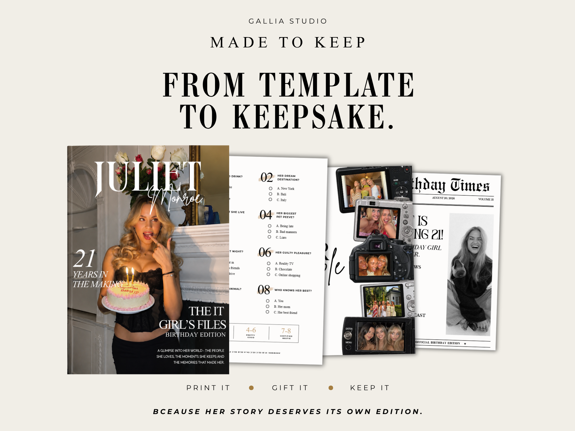 The Birthday Magazine — Slide 13